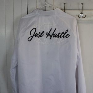 Just Hustle WIndbreaker